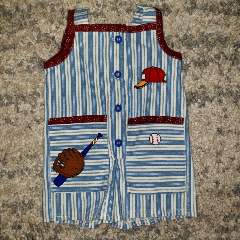 Vintage Boys Romper 